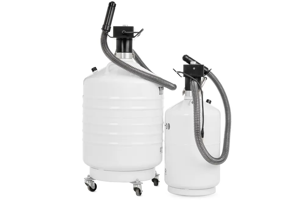Cryofan CF-04 con differenti serbatoi Dewar