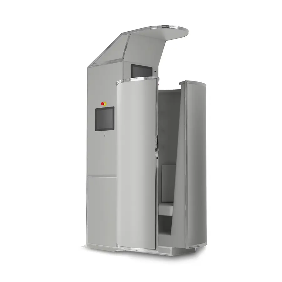 Cryomed Pro grigia con rivestimento interno grigio