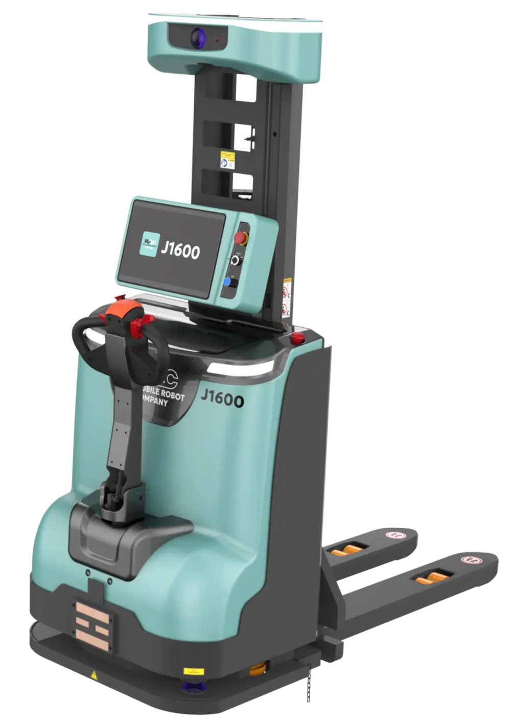 J1600, transpallet elettrico a doppia modalità di The Mobile Robot Company